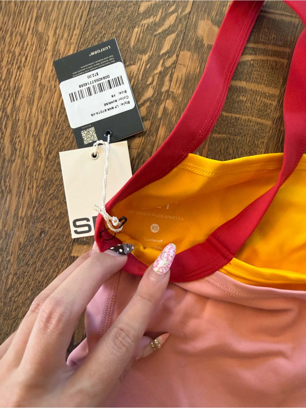 SET Active Base Bra in Sunrise - Picture 3 of 4